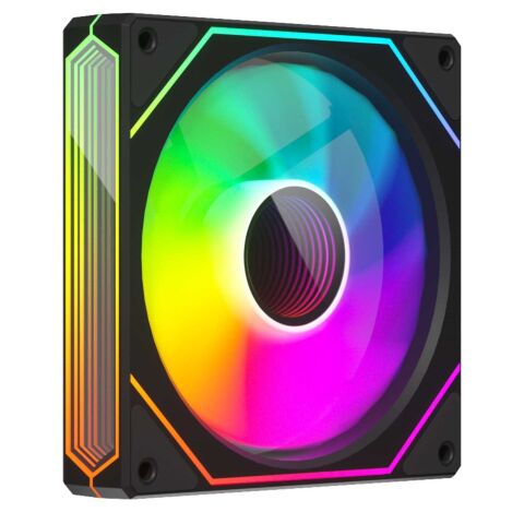 Кулер для корпуса Zezzio PRISM 6 Pro ARGB Black Reverse - Нулевой остаток (Feed) - Нулевой остаток (Feed)
