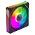 Кулер для корпуса Zezzio PRISM 6 Pro ARGB Black Reverse - Нулевой остаток (Feed) - Нулевой остаток (Feed)