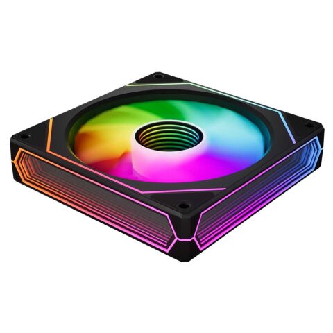 Кулер для корпуса Zezzio PRISM 6 Pro ARGB Black Reverse - Нулевой остаток (Feed) - Нулевой остаток (Feed)