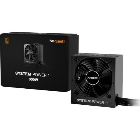 Блок питания Be quiet! 650W SYSTEM POWER 11 (BP011EU) - Нулевой остаток (Feed)  - Нулевой остаток (Feed) 