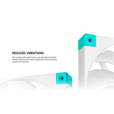 Кулер для корпуса Deepcool FD14 WH - Нулевой остаток (Feed) - Нулевой остаток (Feed)