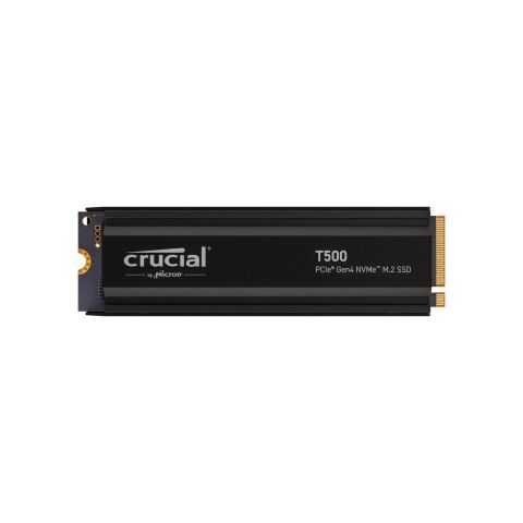 Накопитель SSD M.2 2280 2TB T500 Heatsink Micron (CT2000T500SSD5) - Внутренние SSD  - Внутренние SSD 