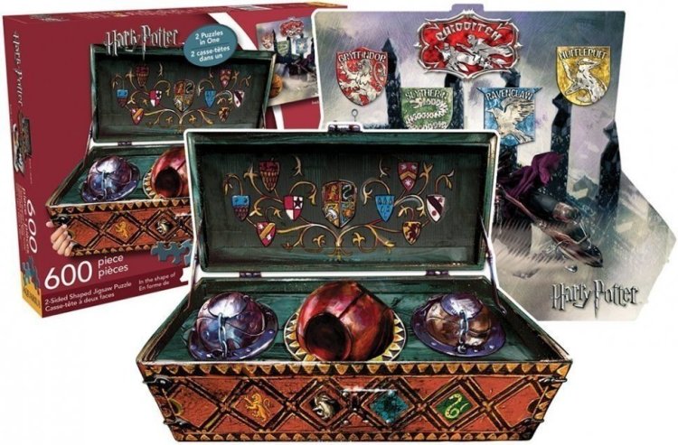 Пазл Гарри Поттер Aquarius Harry Potter Quidditch 2 Sided Die Cut Jigsaw Puzzle (600-Piece)
