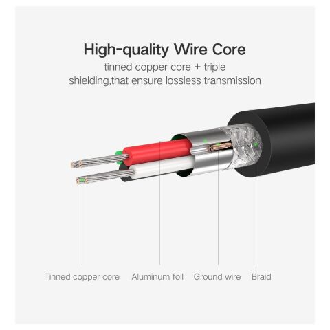 Звуковая плата Ugreen CM129 black (40964) - Звуковые платы  - Звуковые платы 