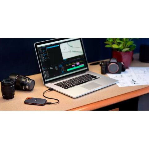 Накопитель SSD USB 3.2 4TB SanDisk (SDSSDE81-4T00-G25) - Внутренние SSD  - Внутренние SSD 