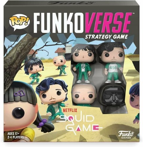Настольная игра Funkoverse: Squid Game 100 4-Pack Фанко Игра в кальмара -   -