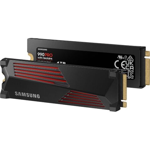 Накопитель SSD M.2 2280 4TB 990 PRO with Heatsink Samsung (MZ-V9P4T0CW) - Нулевой остаток (Feed)  - Нулевой остаток (Feed) 