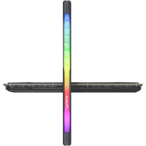Модуль памяти для компьютера DDR4 64GB (2x32GB) 3600 MHz Viper Steel RGB Patriot (PVSR464G360C0K) - Нулевой остаток (Feed)  - Нулевой остаток (Feed)