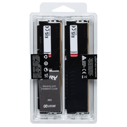 Модуль памяти для компьютера DDR5 64GB (2x32GB) 5600 MHz Beast EXPO Black Kingston Fury (ex.HyperX) (KF556C40BB2K2-64) - Нулевой остаток (Feed)  - Нулевой остаток (Feed) 