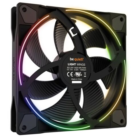 Кулер для корпуса Be quiet! Light Wings 140mm PWM (BL074) - Нулевой остаток (Feed) - Нулевой остаток (Feed)