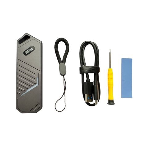 Карман внешний Dynamode M.2 SSD NVMe/SATA combo to USB3.2 GEN2 USB-C (DM-CAD-SSD14) - Нулевой остаток (Feed) - Нулевой остаток (Feed)