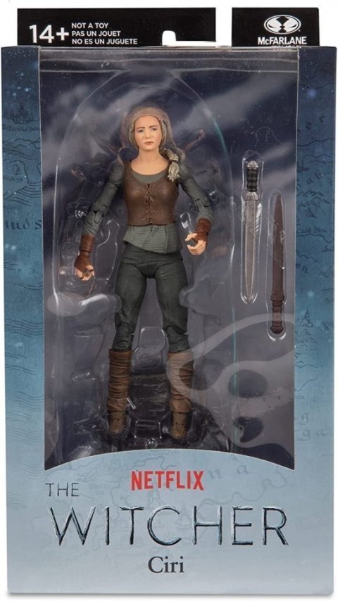 Фігурка McFarlane The Witcher Ciri Action Figure Відьмак Цирі 18 см. -   -  