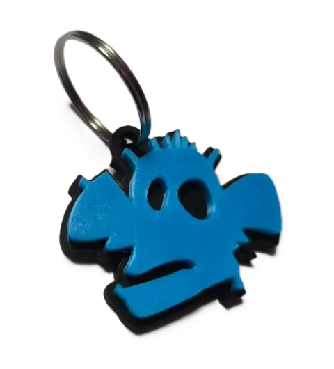 Брелок League of Legends Arcane Ліга Легенд Logo 2 Keychain ABS пластик 4 см. -   -  