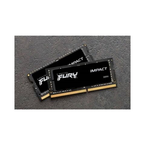 Модуль памяти для ноутбука SoDIMM DDR4 16GB 3200 MHz Impact Kingston Fury (ex.HyperX) (KF432S20IB/16) - Модули памяти к ноутбукам  - Модули памяти к ноутбукам 