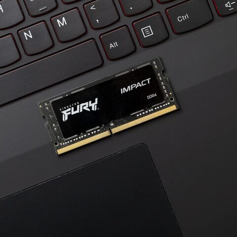 Модуль памяти для ноутбука SoDIMM DDR4 16GB 3200 MHz Impact Kingston Fury (ex.HyperX) (KF432S20IB/16) - Модули памяти к ноутбукам  - Модули памяти к ноутбукам 