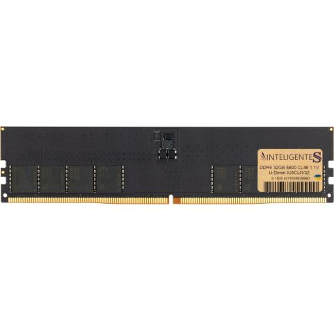 Модуль памяти для компьютера DDR5 32GB 5600 MHz INTELIGENTES (IU5CIJ1/32) - Модули памяти для компьютера  - Модули памяти для компьютера 