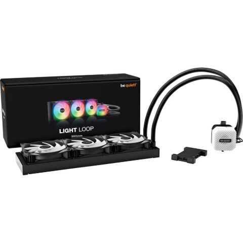 Система жидкостного охлаждения Be quiet! LIGHT LOOP 360mm (BW022) - Нулевой остаток (Feed)  - Нулевой остаток (Feed) 