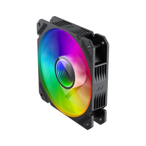 Кулер для корпуса Gamemax FN-12Rainbow-C9-Infinity - Нулевой остаток (Feed)  - Нулевой остаток (Feed) 