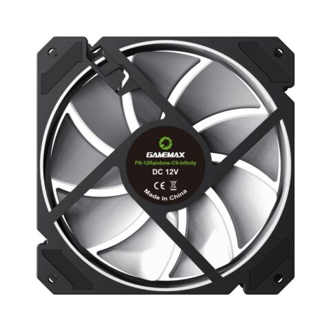 Кулер для корпуса Gamemax FN-12Rainbow-C9-Infinity - Нулевой остаток (Feed)  - Нулевой остаток (Feed) 