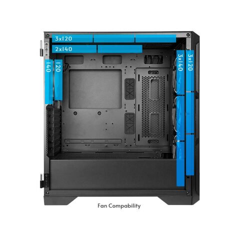 Корпус для ПК Chieftec APEX AIR (GA-01B-M-OP) - Корпуса  - Корпуса 