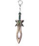 Брелок DOTA 2 Butterfly Sword Дота 2 меч металл цвет бронза 6 см.