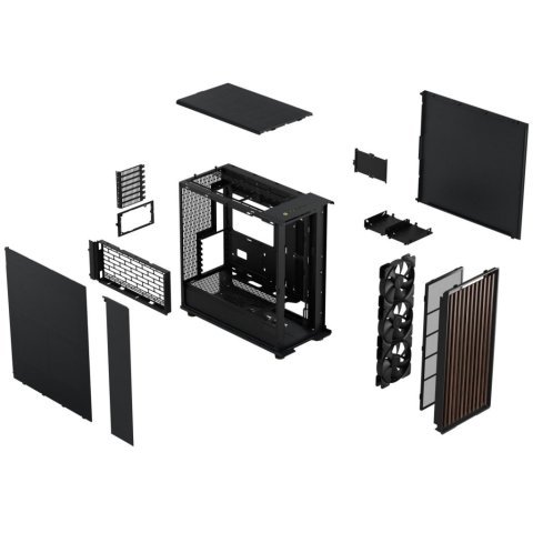 Корпус Fractal Design North XL Charcoal Black (FD-C-NOR1X-01) - Нулевой остаток (Feed)  - Нулевой остаток (Feed) 