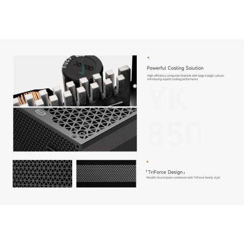 Блок питания PcCooler 850W (YK850) - Нулевой остаток (Feed)  - Нулевой остаток (Feed) 