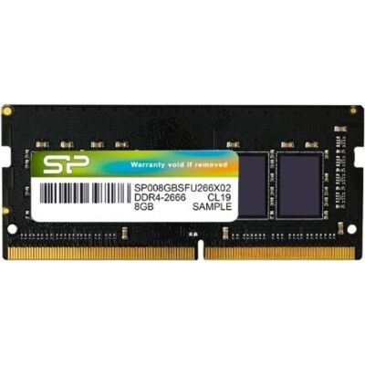 Модуль памяти для ноутбука SoDIMM DDR4 8GB 2666 MHz Silicon Power (SP008GBSFU266X02)