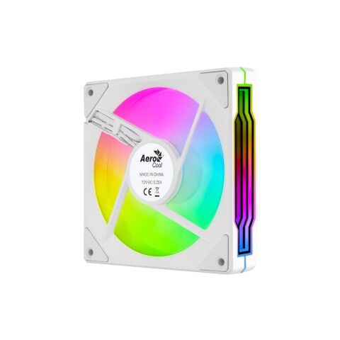 Кулер для корпуса AeroCool Phantom M-3 12 PWM ARGB White (ACF3-MR11217.21) - Вентиляторы к корпусам  - Вентиляторы к корпусам 