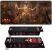 Килимок для миші ігрова поверхня Blizzard DIABLO 2 Resurrected Mephisto Діабло XL (90*42 cm) -   -  