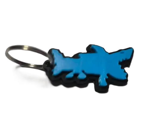 Брелок League of Legends Arcane Ліга Легенд Logo Keychain ABS пластик 4 см. -   -  