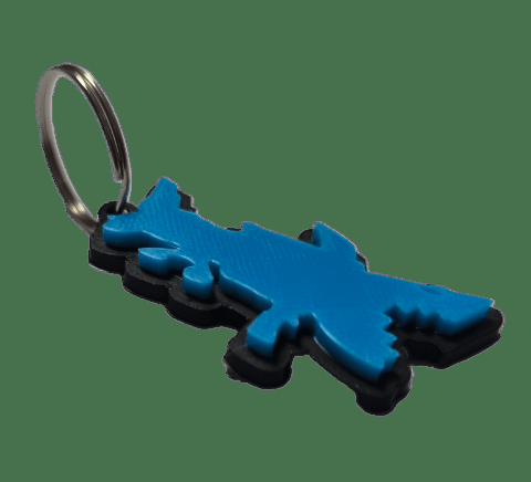 Брелок League of Legends Arcane Ліга Легенд Logo Keychain ABS пластик 4 см. -   -  