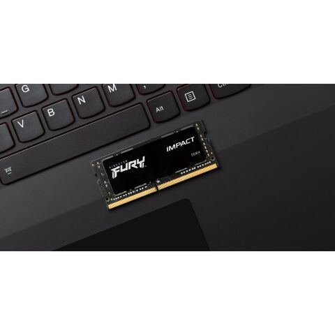 Модуль памяти для ноутбука SoDIMM DDR4 32GB (2x16GB) 3200 MHz Impact Kingston Fury (ex.HyperX) (KF432S20IBK2/32) - Модули памяти к ноутбукам  - Модули памяти к ноутбукам 