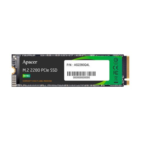 Накопитель SSD M.2 2280 512GB Apacer (AP512GAS2280Q4X-1) - Внутренние SSD  - Внутренние SSD 