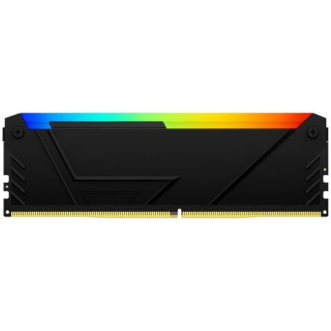 Модуль памяти для компьютера DDR4 8GB 3200 MHz Beast RGB Kingston Fury (ex.HyperX) (KF432C16BB2A/8WP) - Модули памяти для компьютера  - Модули памяти для компьютера 