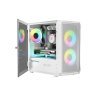 Корпус Logic concept PORTOS MESH+GLASS ARGB fans 3x120mm WHITE (AM-PORTOS-20-0000000-0002)
