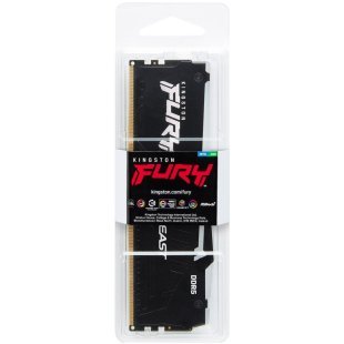 Модуль памяти для компьютера DDR5 16GB 6000 MHz Beast RGB Kingston Fury (ex.HyperX) (KF560C30BBA-16)