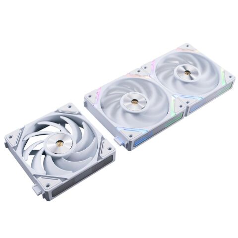 Кулер для корпуса 1stPlayer XF7 White (XF7-WH-1IN1) - Вентиляторы к корпусам  - Вентиляторы к корпусам 