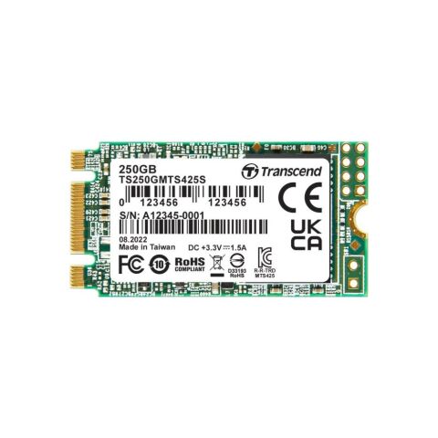 Накопитель SSD M.2 2242 250GB Transcend (TS250GMTS425S) - Нулевой остаток (Feed)  - Нулевой остаток (Feed) 