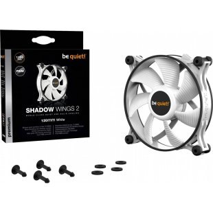 Кулер для корпуса Be quiet! SHADOW WINGS 2 PWM White (BL089)