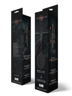 Коврик для мыши игровая поверхность Blizzard DIABLO IV 4 - Skeleton King (Диабло)  XL (90*42 cm)