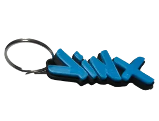 Брелок League of Legends Arcane Jinx Ліга Легенд Джинкс Keychain ABS пластик 4 см.