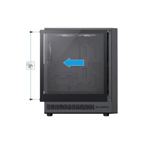 Корпус для ПК Gamemax Storm 2 AB - Корпуса  - Корпуса 