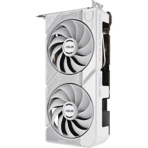 Видеокарта ASUS GeForce RTX5060 8Gb DUAL WHITE OC (DUAL-RTX5060-O8G-WHITE) - Видеокарты  - Видеокарты 