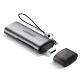 Считыватель флеш-карт Ugreen USB Type-C 3.1 to TF/SD CM184 Gray (50704) - Кардридеры  - Кардридеры 