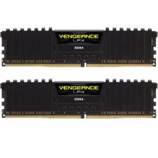 Модуль памяти для компьютера DDR4 16GB (2x8GB) 3600 MHz Vengeance LPX Black Corsair (CMK16GX4M2Z3600C18)