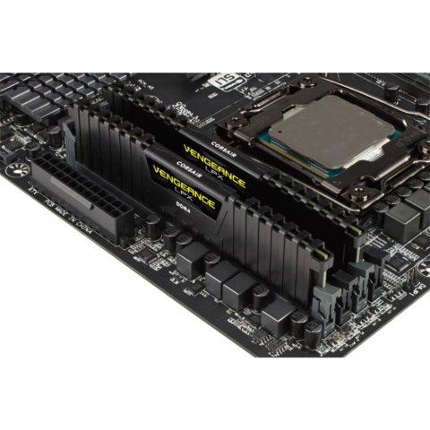 Модуль памяти для компьютера DDR4 16GB (2x8GB) 3600 MHz Vengeance LPX Black Corsair (CMK16GX4M2Z3600C18) - Нулевой остаток (Feed)  - Нулевой остаток (Feed)