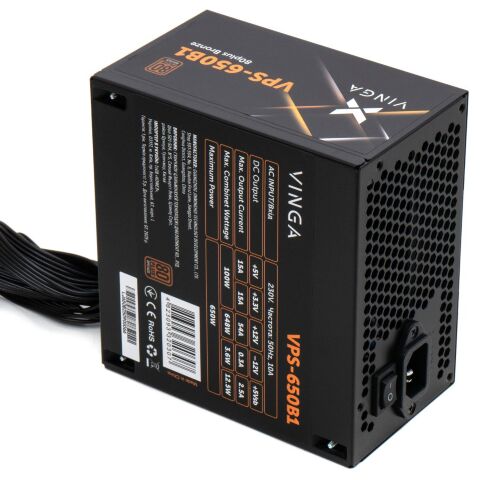 Блок питания Vinga 650W (VPS-650B1) - Блоки питания - Блоки питания