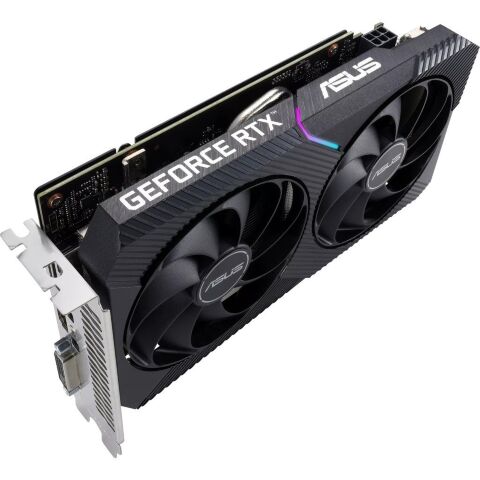 Видеокарта ASUS GeForce RTX3050 8Gb DUAL OC (DUAL-RTX3050-O8G-V2) - Видеокарты  - Видеокарты 