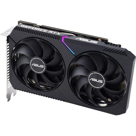 Видеокарта ASUS GeForce RTX3050 8Gb DUAL OC (DUAL-RTX3050-O8G-V2) - Видеокарты  - Видеокарты 